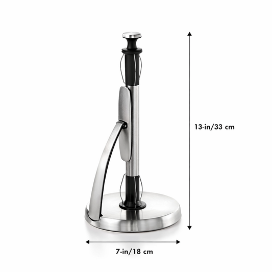 Aflrycosh® Countertop Paper Towel Holder, Freestanding Paper Roll Stand for Kitchen Countertops
