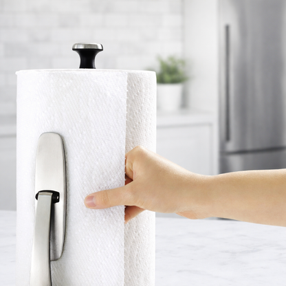 Aflrycosh® Countertop Paper Towel Holder, Freestanding Paper Roll Stand for Kitchen Countertops