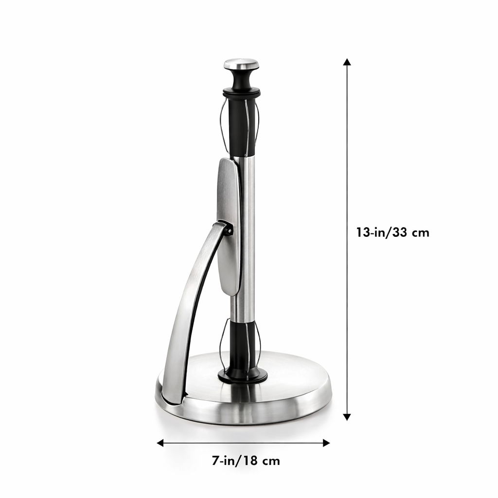 Aflrycosh® Countertop Paper Towel Holder, Freestanding Paper Roll Stand for Kitchen Countertops