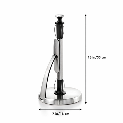 Aflrycosh® Countertop Paper Towel Holder, Freestanding Paper Roll Stand for Kitchen Countertops